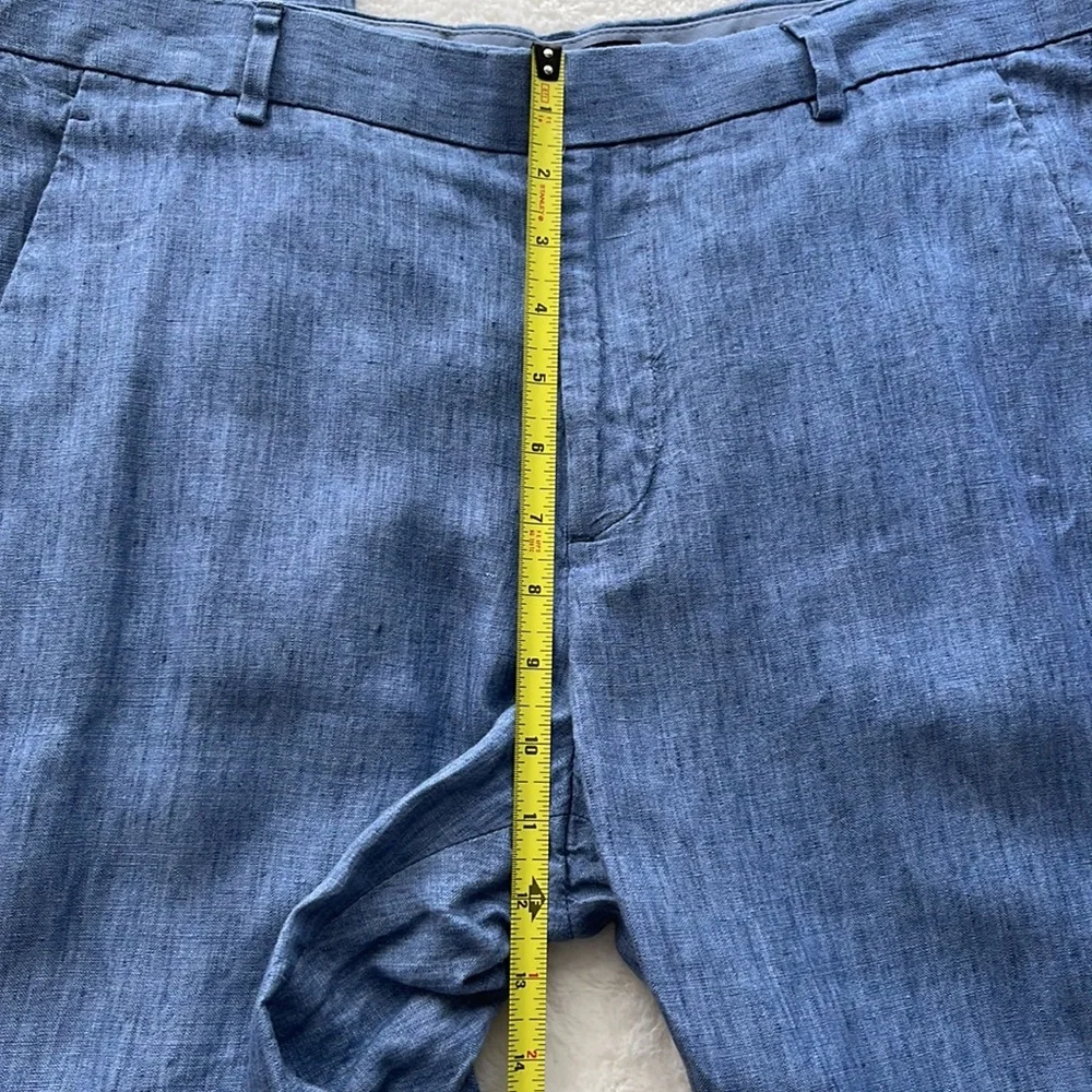 H&M Mens 100% Linen Pants Sz 34R